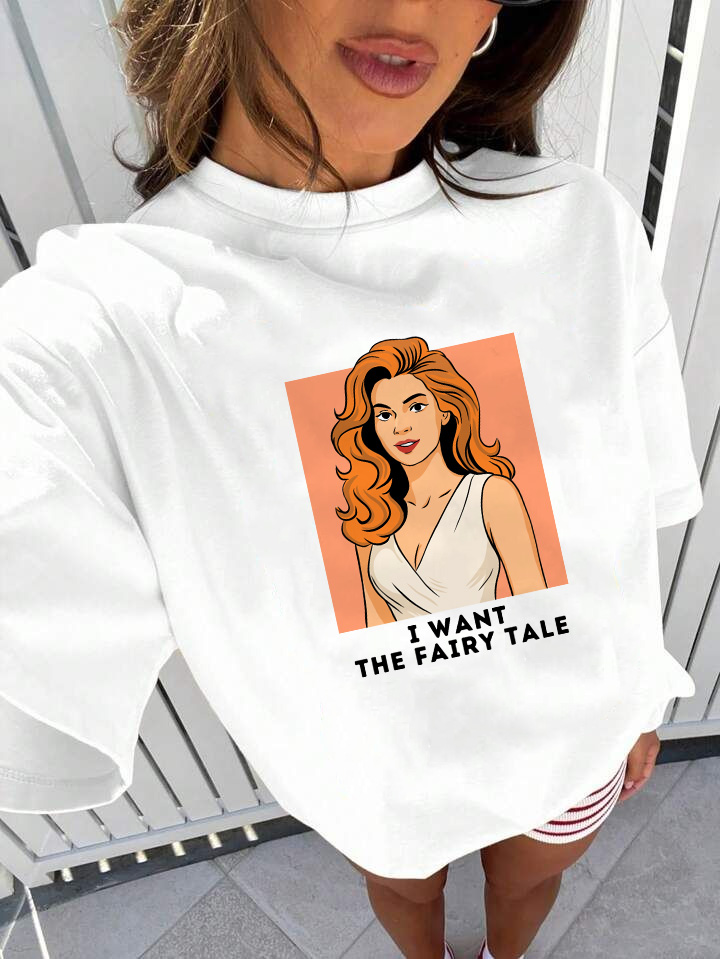 I want the fairy tale – autorská ilustrace