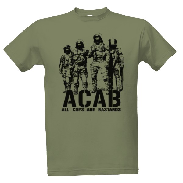 Tričko s potiskem ACAB 2020