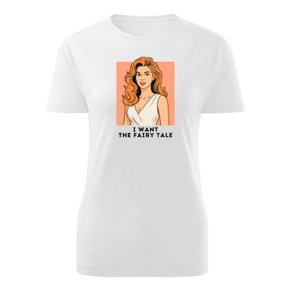 I want the fairy tale – autorská ilustrace
